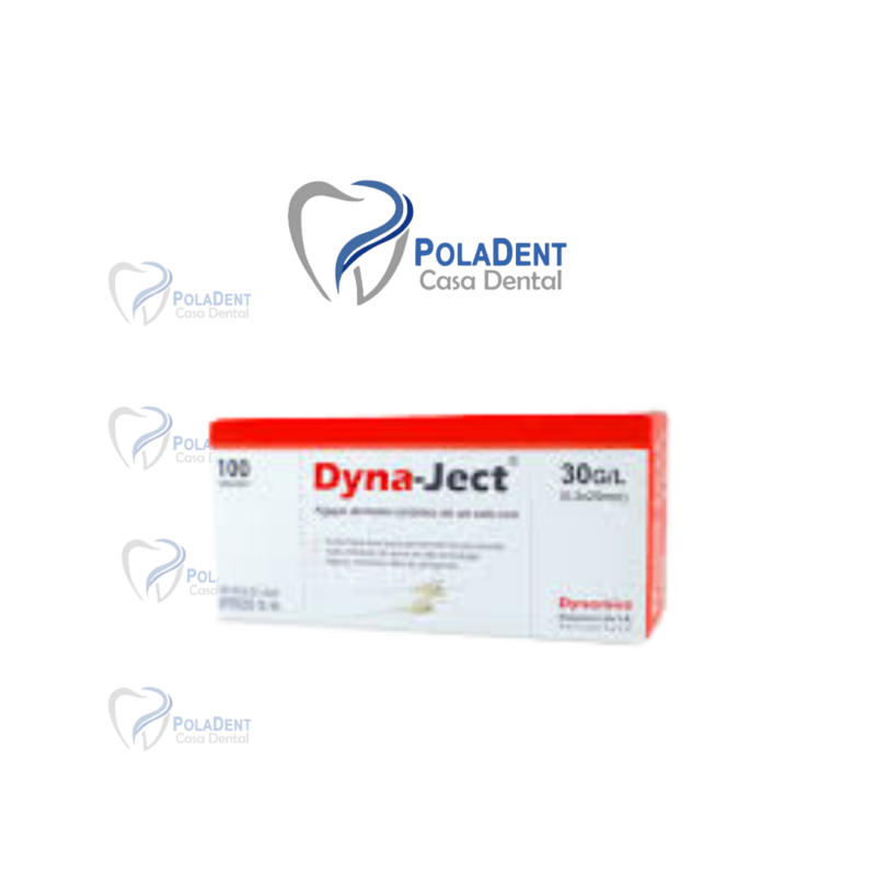 Agujas dentales Dyna-Ject 30G/L (0,3x25mm)
