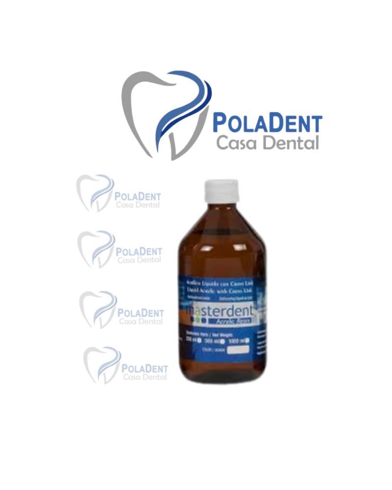Acrilico liquido auto Masterdent.    500ml