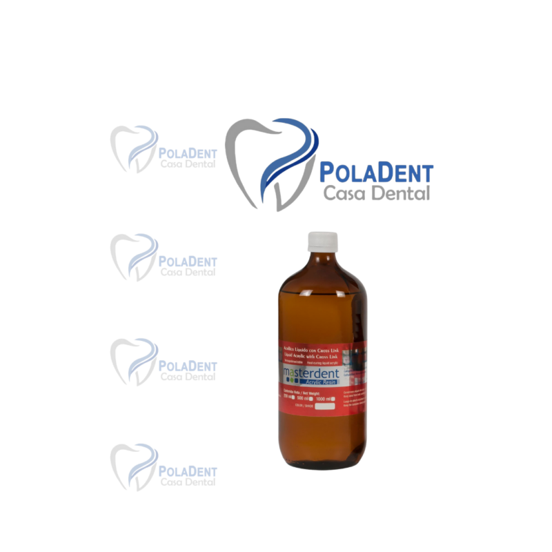 Acrilico liquido termo Masterdent. 1litro